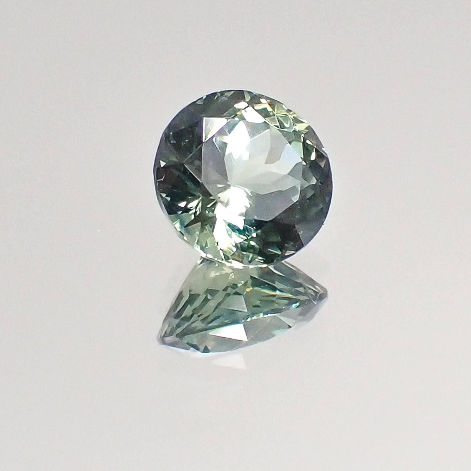 モンタナサファイア モンタナ アメリカ産 ルース 0.69ct[]5.3×5.3mm前後