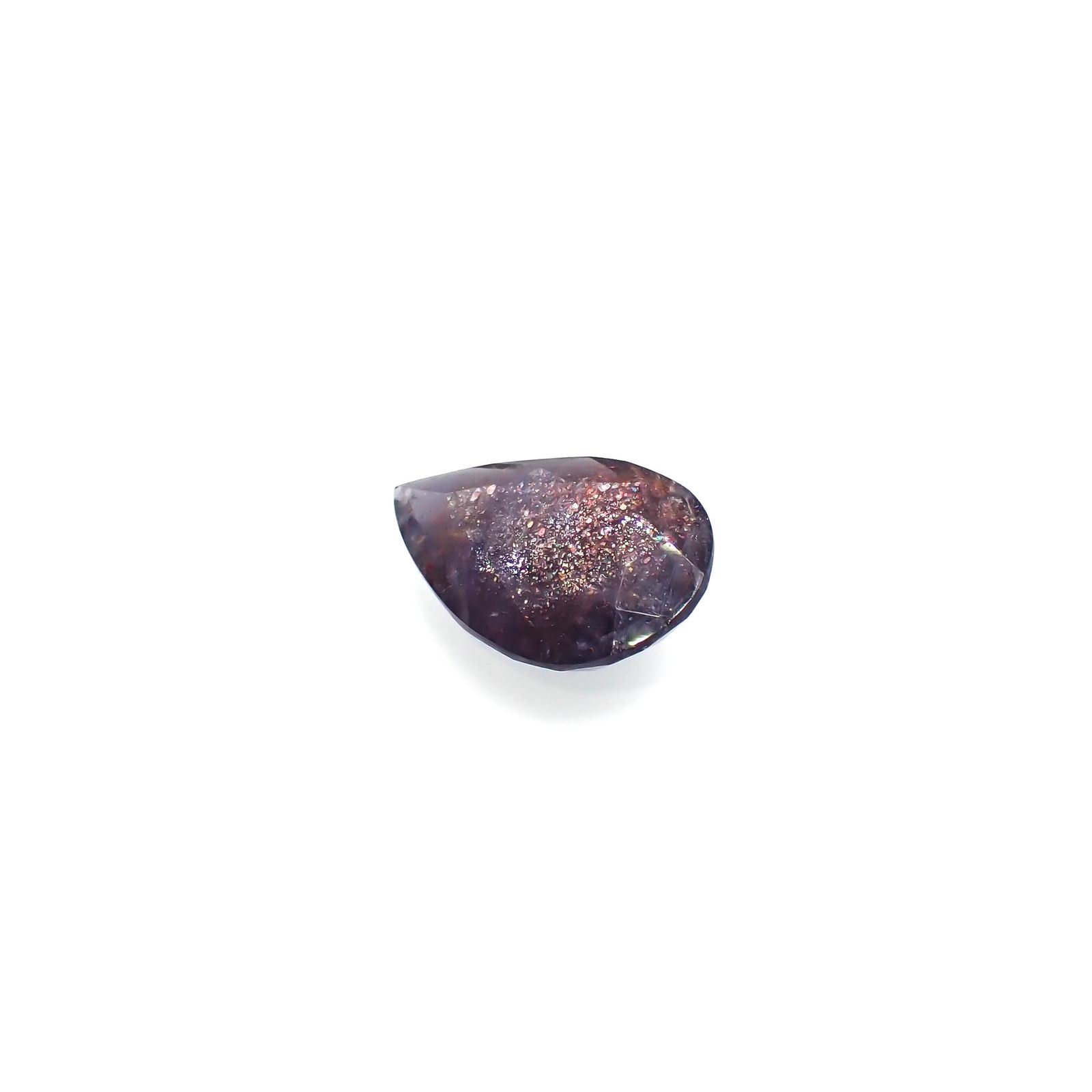 ブラッドショットアイオライト インド産 6.85ct[230622541]18.3x12.1mm前後