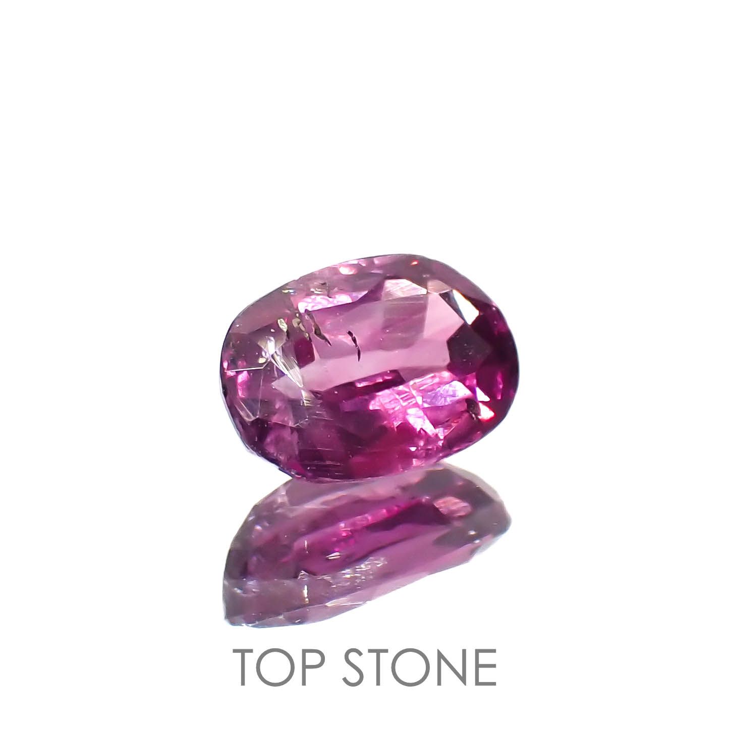 パープルサファイア パキスタン・カシミール産 0.56ct[230119864]5.7x3.9mm前後