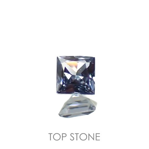 ◇プリンセスカット◇カラーチェンジガーネット アレキタイプ マダガスカル・ベキリー産 0.093ct[230119888]2.5x2.4mm前後