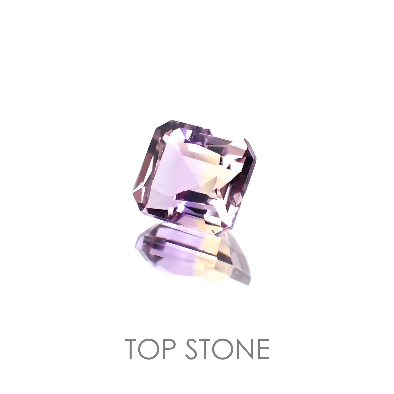 アメトリン ブラジル産 ルース 1.18ct[21038382]6.4×5.9mm前後