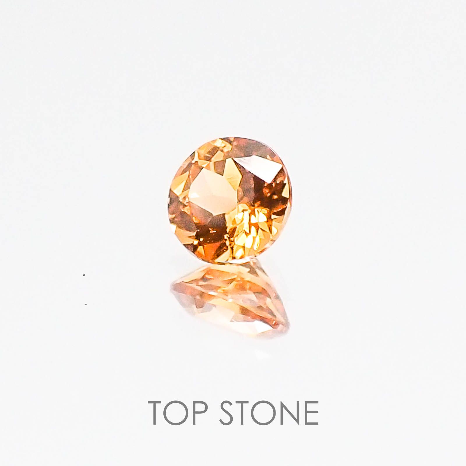 スペサルティンガーネット マンダリンオレンジカラー ケニア産 ルース 0.3ct[20084395]3.9×3.9mm前後
