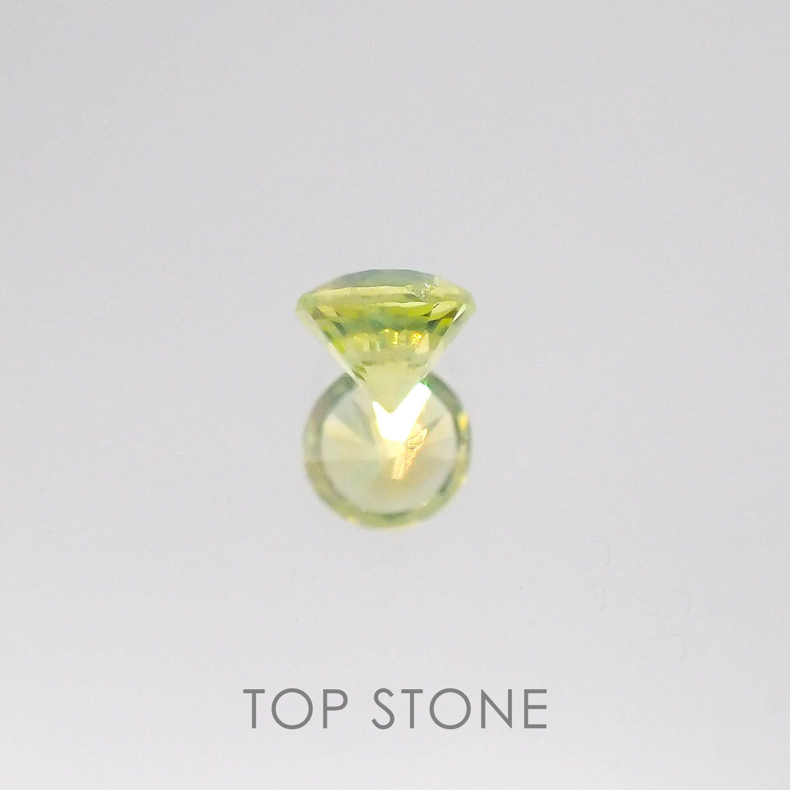 クリソベリルキャッツアイ スリランカ産 ルース 0.24ct[20084690]3.5×3.5mm前後