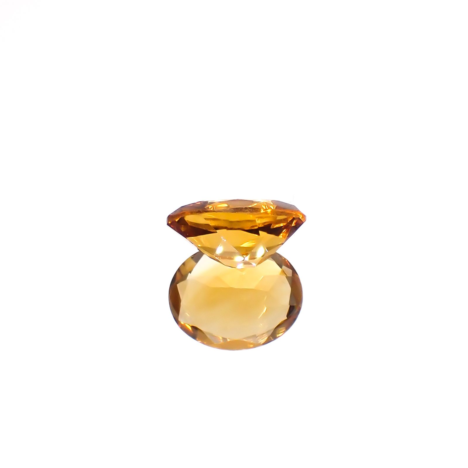 マデイラシトリン ブラジル・ミナスジェライス州産 2.05ct[240427128]9.9x7.9mm前後