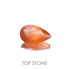 サンストーンスキャポライト(宝石名シーン・スキャポライト)タンザニア産 2.09ct 識別済[221219279]11.8x7.6mm前後