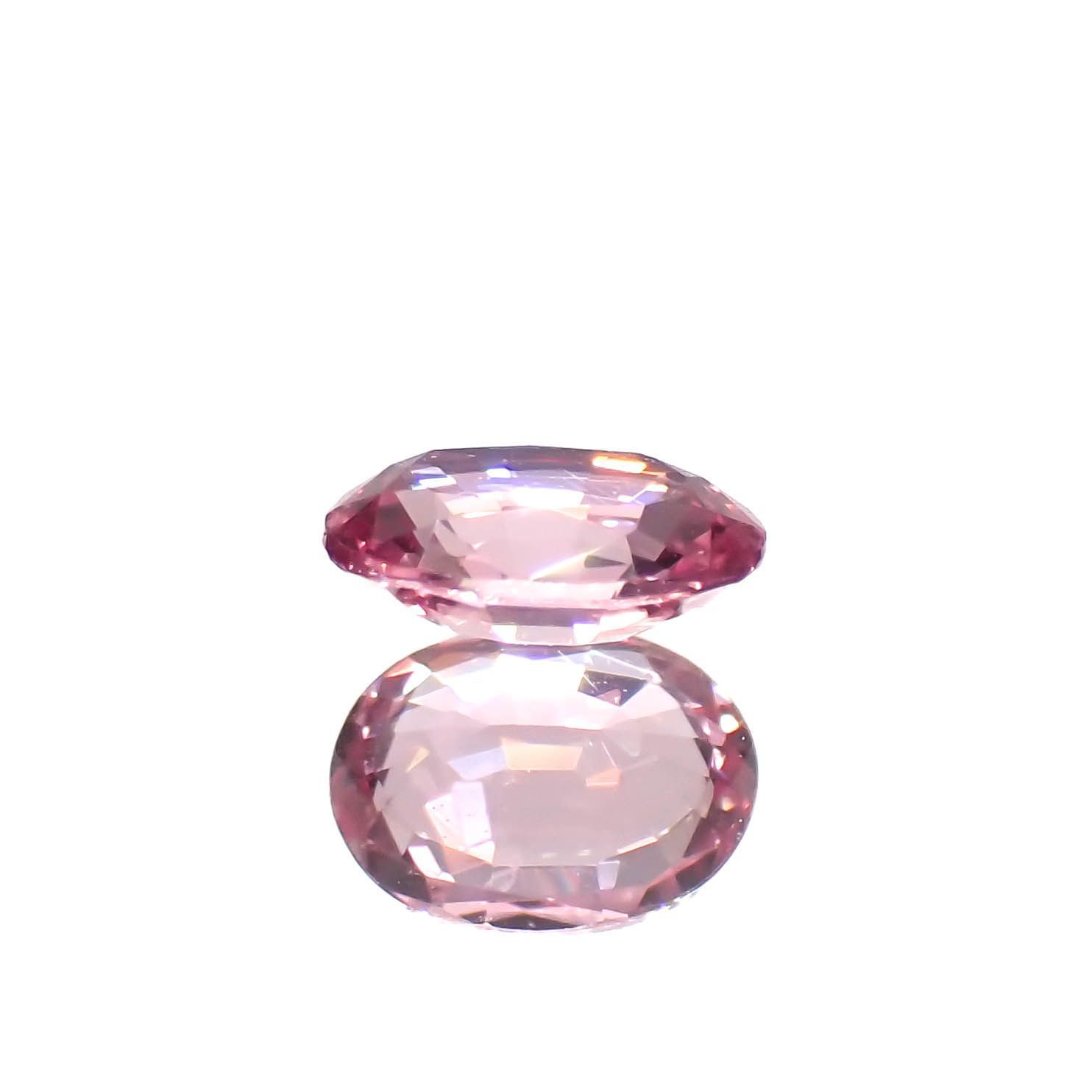 パパラチャサファイア(宝石名サファイア/別名パパラチャ・サファイア)スリランカ産 0.274ct DGL鑑付[230119733]4.3x3.57mm前後