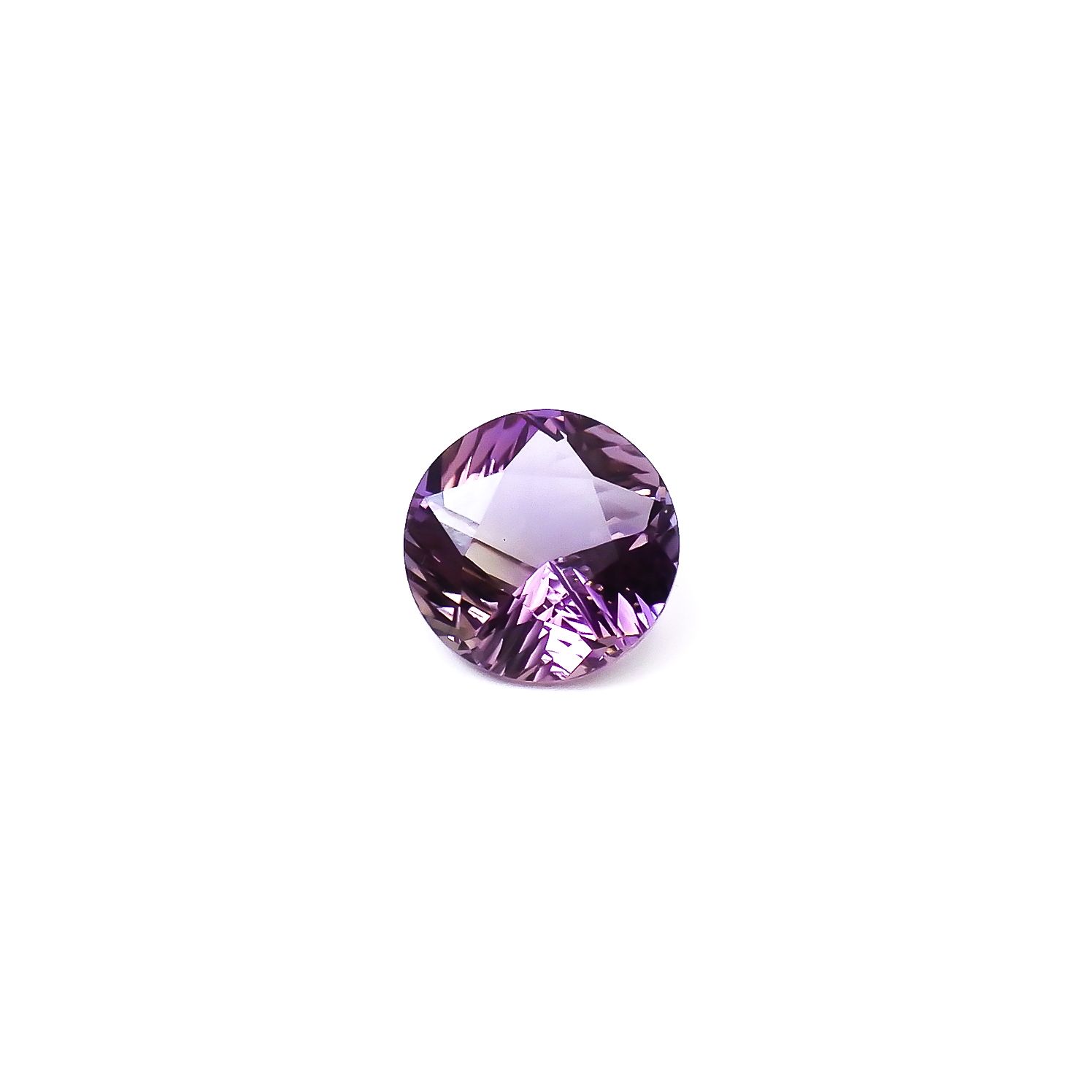 ◇カスタムカット◇アメトリン ブラジル/ボリビア産 5.26ct / 12.1x12.1mm前後 [260632314]