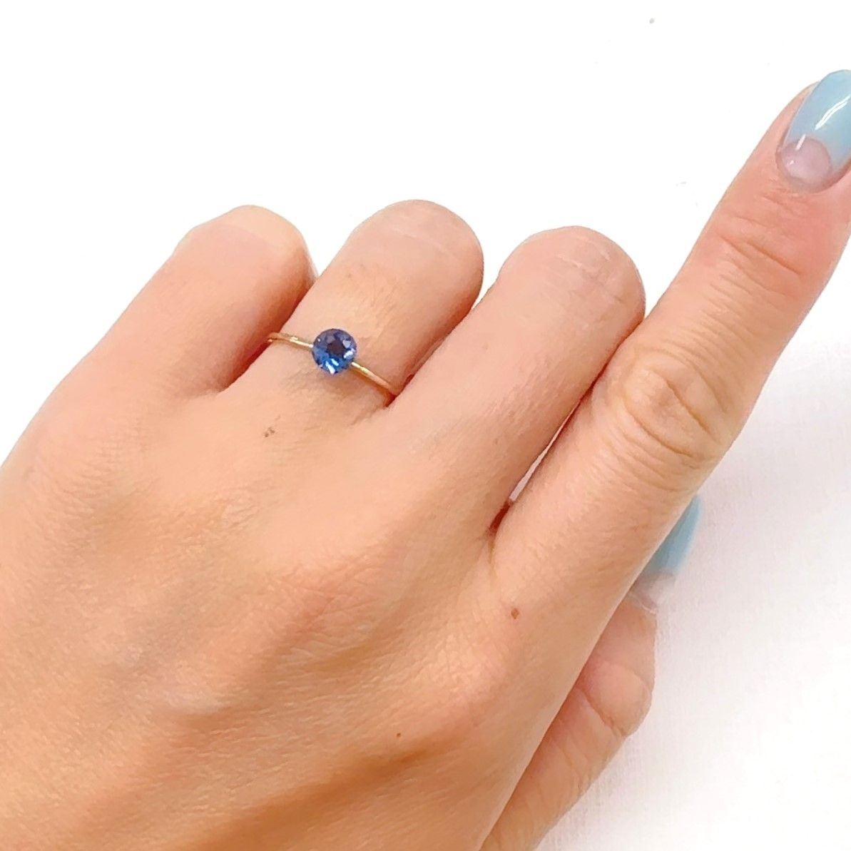 カラーチェンジフローライト ブラジル産 0.57ct[240728467]5.1x5.1mm前後