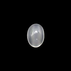 ムーンストーンキャッツアイ(宝石名ムーンストーン・キャッツアイ) インド産 1.37ct 識別済[210611343]7.9×5.7mm前後