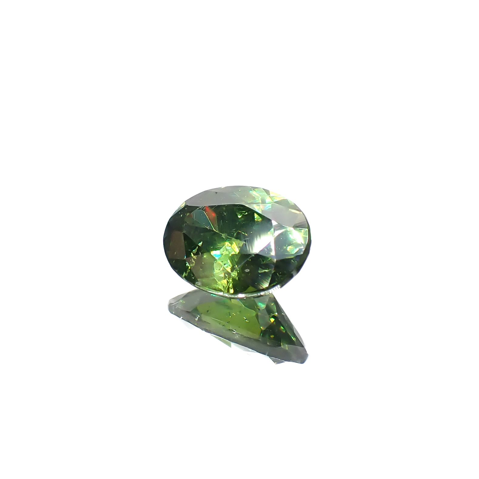 グリーンスファレライト ブルガリア産 1.44ct[240929135]7.9x6mm前後