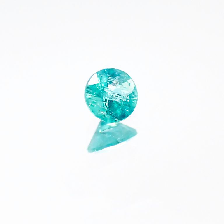 パライバトルマリン ブラジル産 ルース 0.056ct[20116971]2.4×2.4mm前後