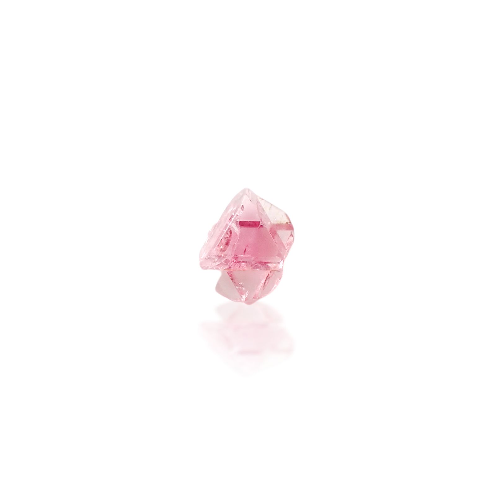 ツインクリスタルスピネル(スピネル式双晶) 原石 ビルマ産 0.050ct[240628426]2.6x2mm前後