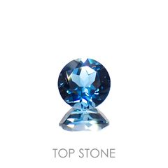 ロンドンブルートパーズ ブラジル産 1.62ct[221219301]7x7mm前後