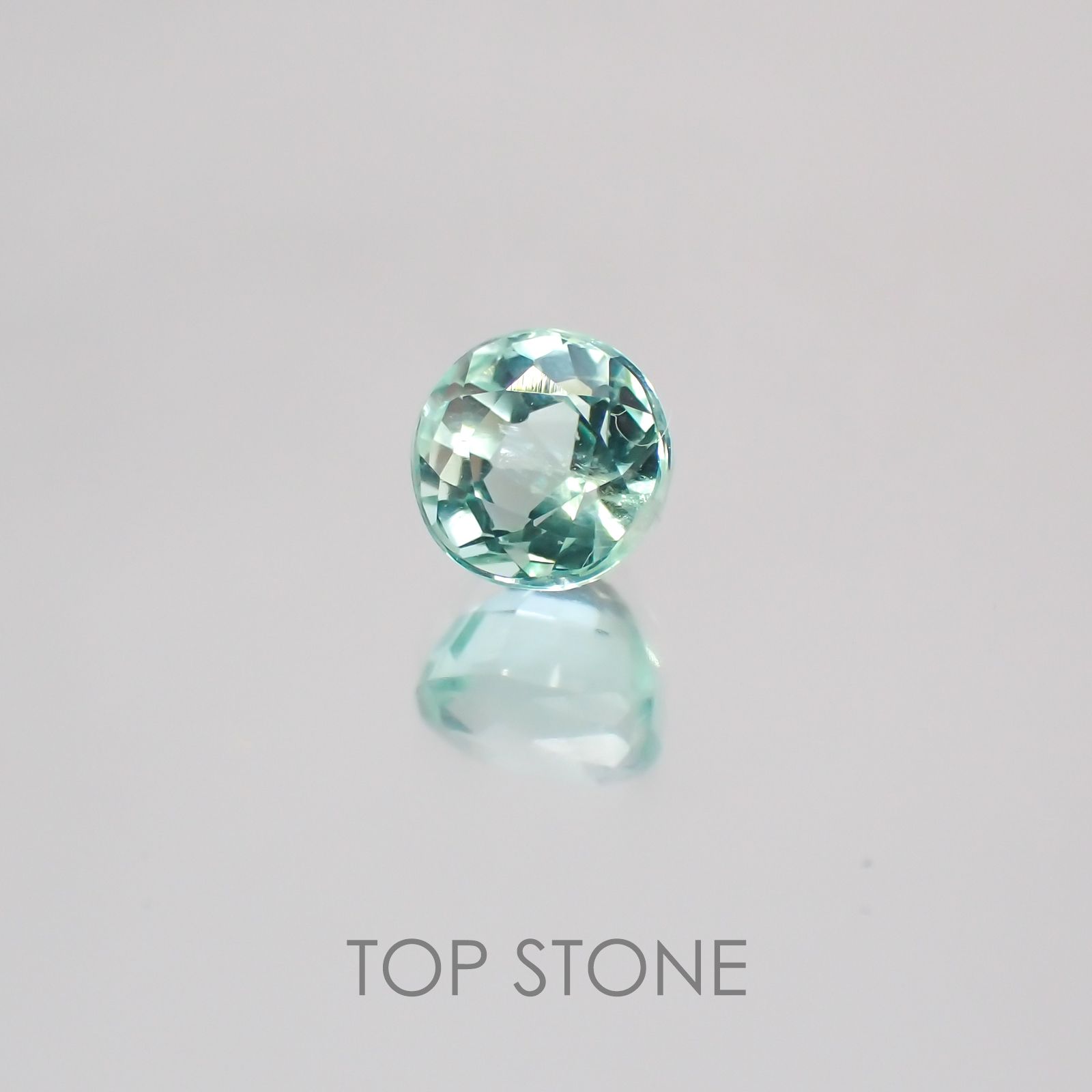 ミントベリル(グリーンベリル) ブラジル産 ルース 0.66ct[21029816]5×5mm前後