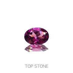 ロードライトガーネット(宝石名ロードライト・ガーネット)ブラジル産 0.85ct 識別済[230220397]7.1x5.1mm前後