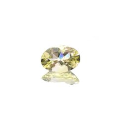 イエローダンビュライト タンザニア産 0.67ct[240125463]7x4.9mm前後