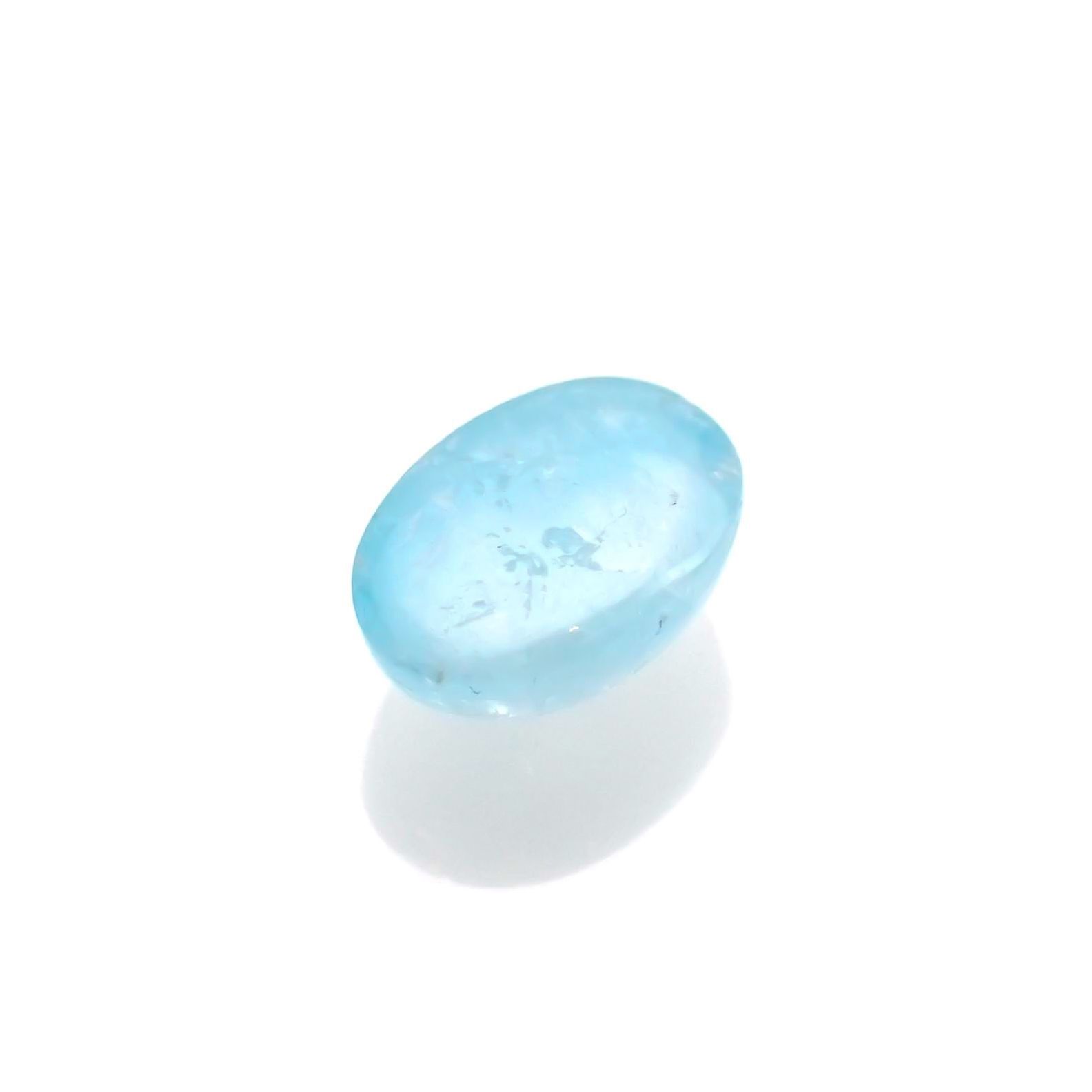 ヘミモルファイト(宝石名ヘミモルファイト) コンゴ産 0.71ct 識別済[211013290]6.1×4.3mm前後