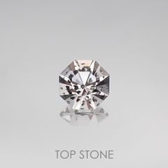 フェルドスパーインクォーツ(宝石名フェルドスパーインクォーツ) ブラジル産 7.353ct ソ付(彩珠)[210611222]12.8×12.7mm前後