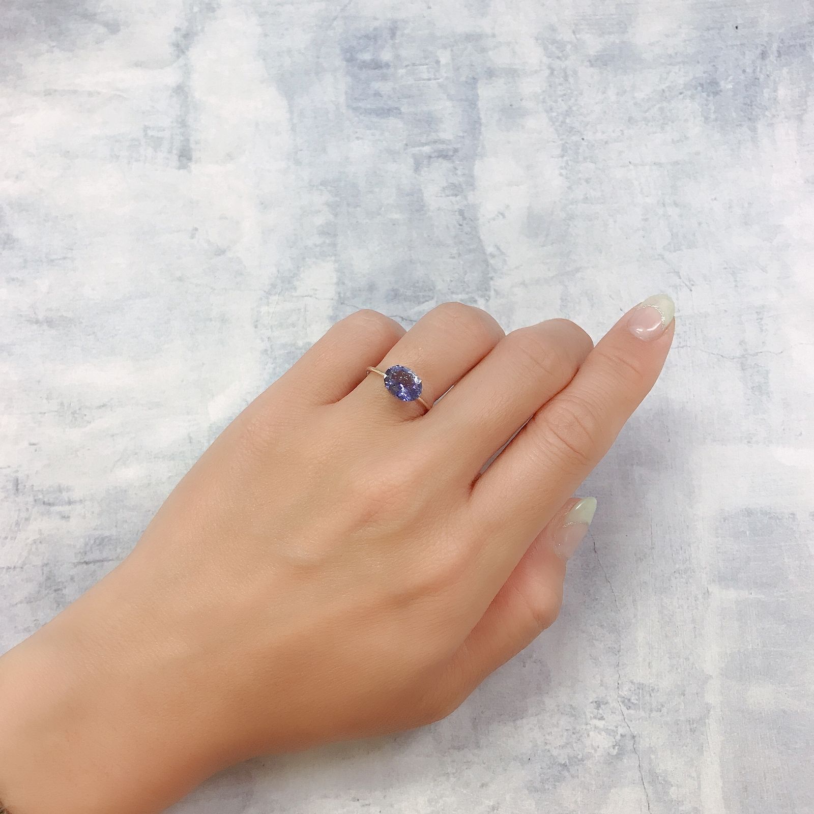 アイオライトサンストーン インド/ブラジル産 1.46ct[220817291]9x7mm前後