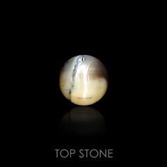 オパールキャッツアイ ブラジル・バイーア州産 2.74ct[220917846]9.8x9.7mm前後