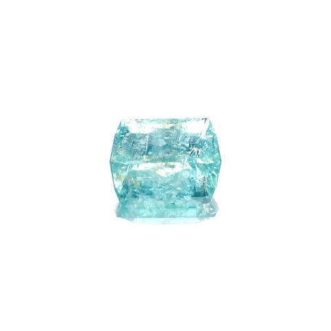 ◇カスタムカット◇パライバトルマリン モザンビーク産 8.89ct / 15.1x11.5mm前後 [230622508]