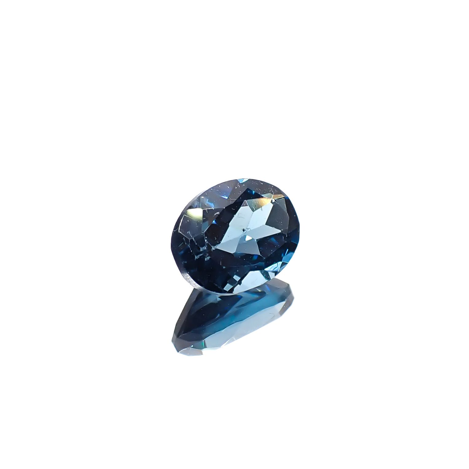 ロンドンブルートパーズ ブラジル産 1.55ct[240326794]7.9x6mm前後