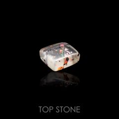 レインボーラティスサンストーン オーストラリア産 0.66ct[230220751]5.2x4.7mm前後