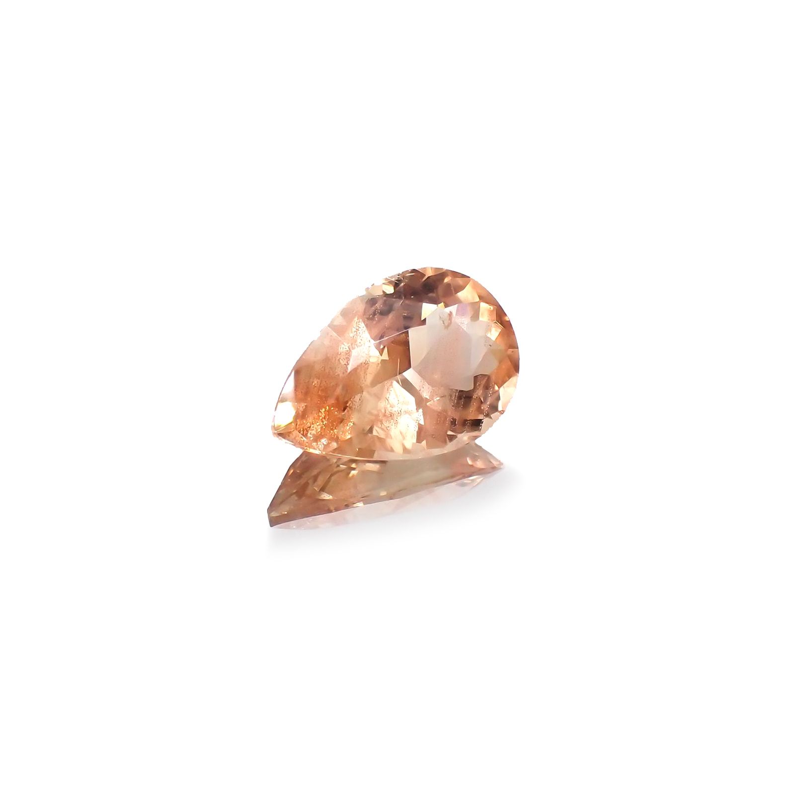 オレゴンサンストーン(宝石名ラブラドライト・サンストーン) アメリカ・オレゴン州産 2.249ct ソ付(彩珠)[210510535]11.7×7.8mm前後