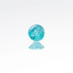 パライバトルマリン(宝石名トルマリン/別名パライバ・トルマリン) ブラジル・パライバ州バターリャ鉱山産 0.053ct 識別済[20106255]2.4×2.4mm前後