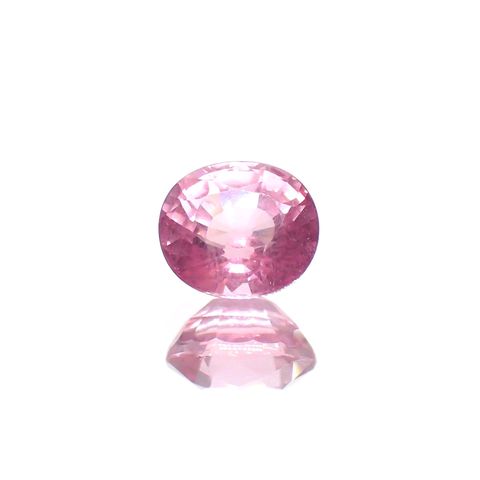ピンクスピネル(宝石名ピンク・スピネル)タンザニア産 ソ付(彩珠) 1.327ct / 6.6x5.8mm前後 [260222567]