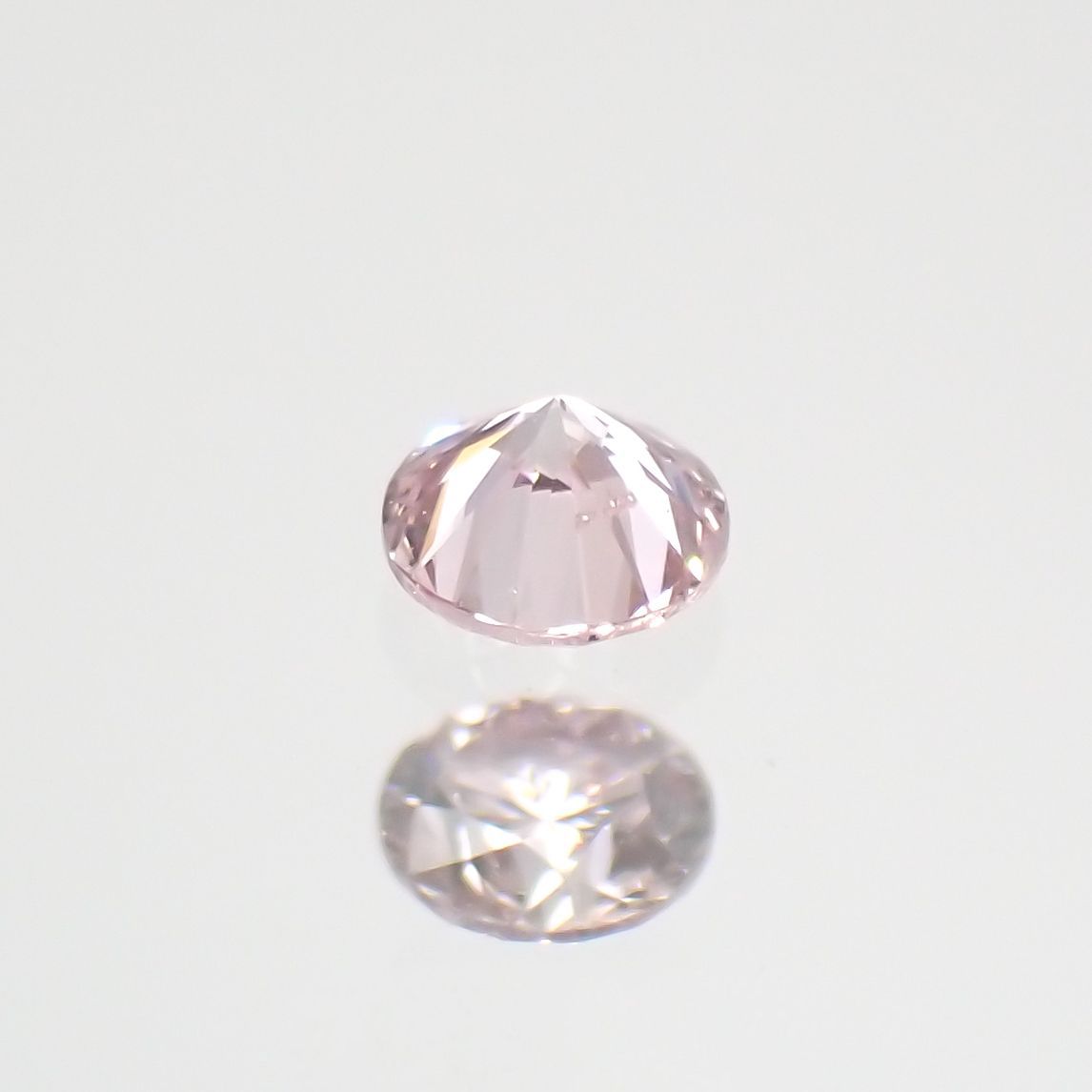 ピンクダイヤモンド(宝石名ダイヤモンド) SI-1 / LIGHT PINK 0.046ct ソ付(CGL)[210812233]2.1×2.2mm前後