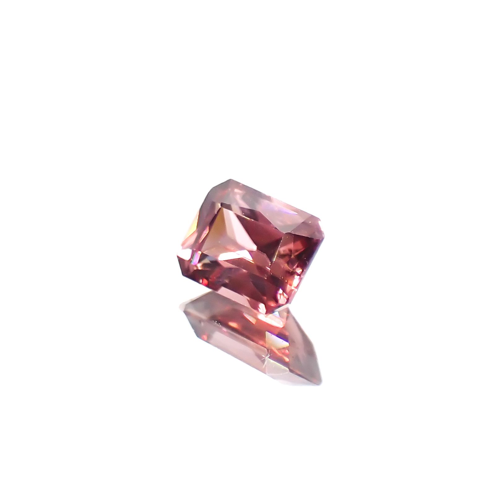 ピンクジルコン スリランカ/カンボジア産 0.46ct[240627920]4.6x3.3mm前後