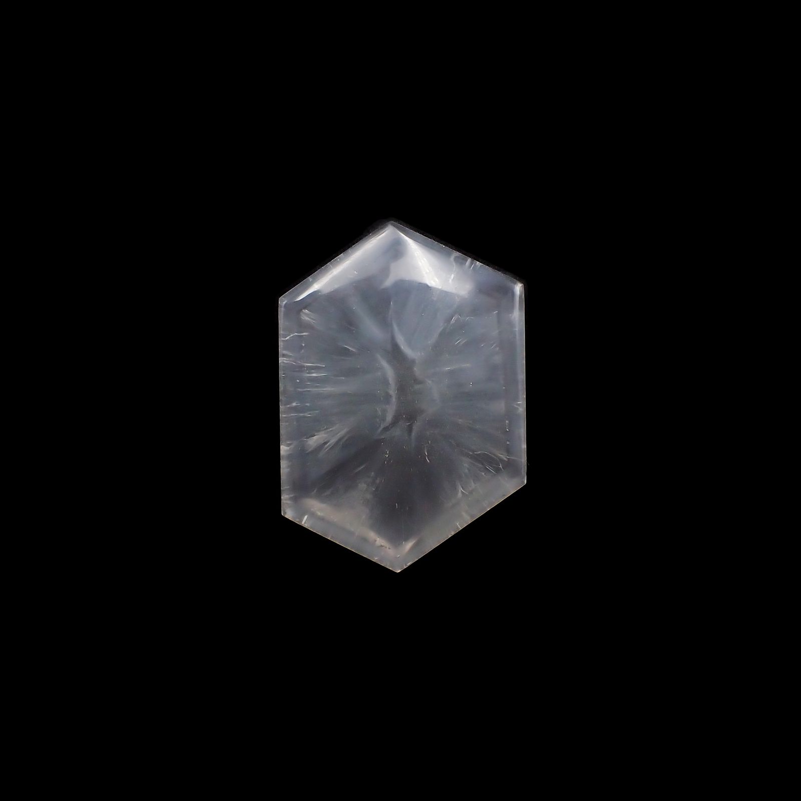 トラピッチェクォーツ 偏光板2枚付き コロンビア・ボヤカ産 52.17ct[230823259]32.1x25mm前後