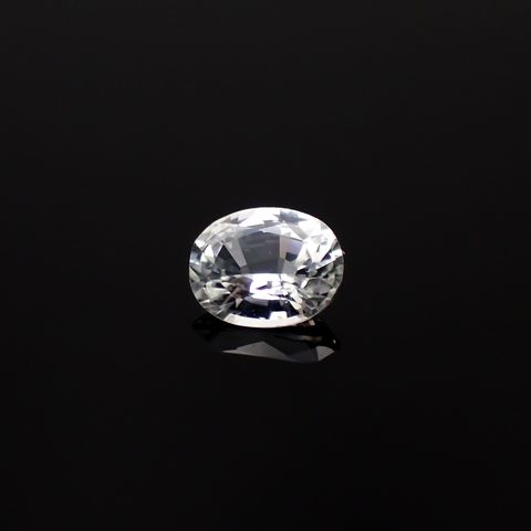 カラーレスサファイア スリランカ産 0.43ct[240527481]5.1x4mm前後