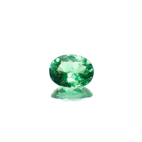 パライバトルマリン ブラジル・パライバ州バターリャ鉱山産 0.54ct[240928734]6.1x4.7mm前後