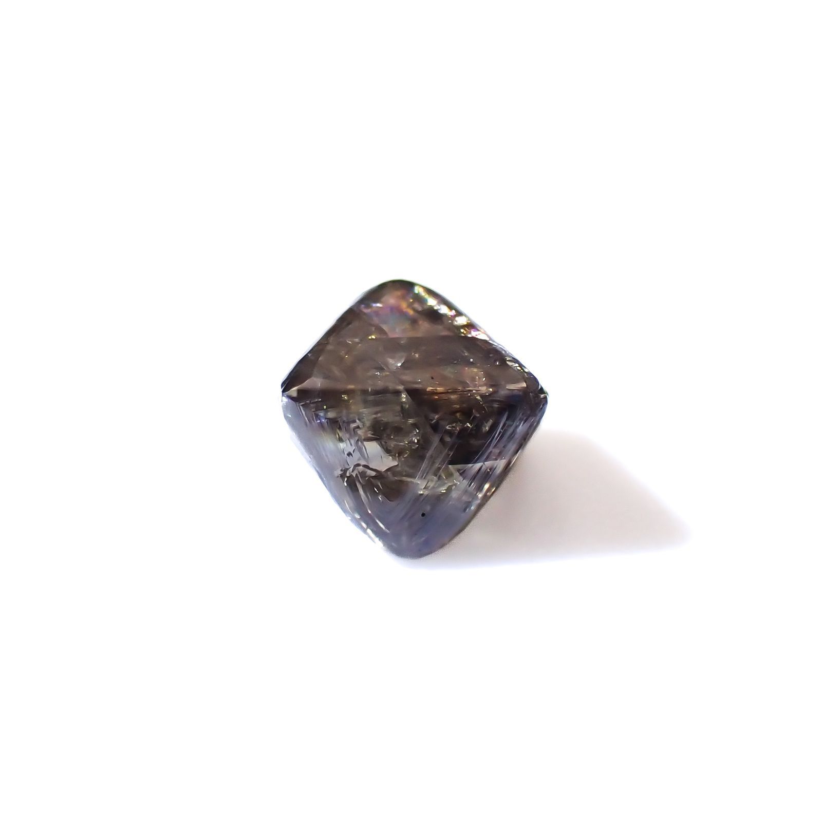 ソーヤブルダイヤモンド 原石 0.38ct[221018599]4.5x4.1mm前後