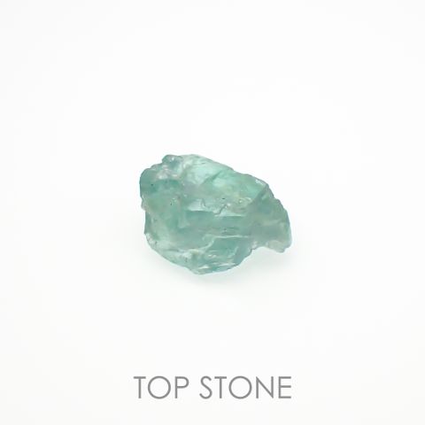 ブルーグリーンコーネルピン 原石 タンザニア産 3.08ct[221219196]10.3x7.5mm前後