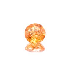 イリュージョンサンストーン(宝石名フェルドスパー) タンザニア産 識別済 2.60ct / 9x8.9mm前後 [210610875]