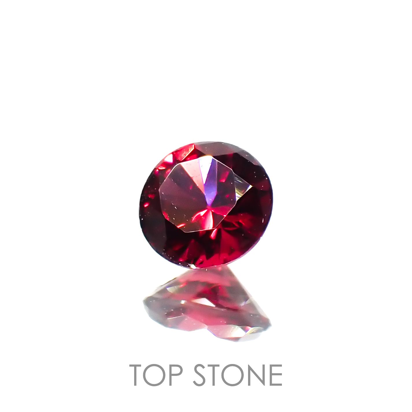 レッドスピネル ビルマ/マダガスカル産 0.19ct[230220555]3.5x3.5mm前後