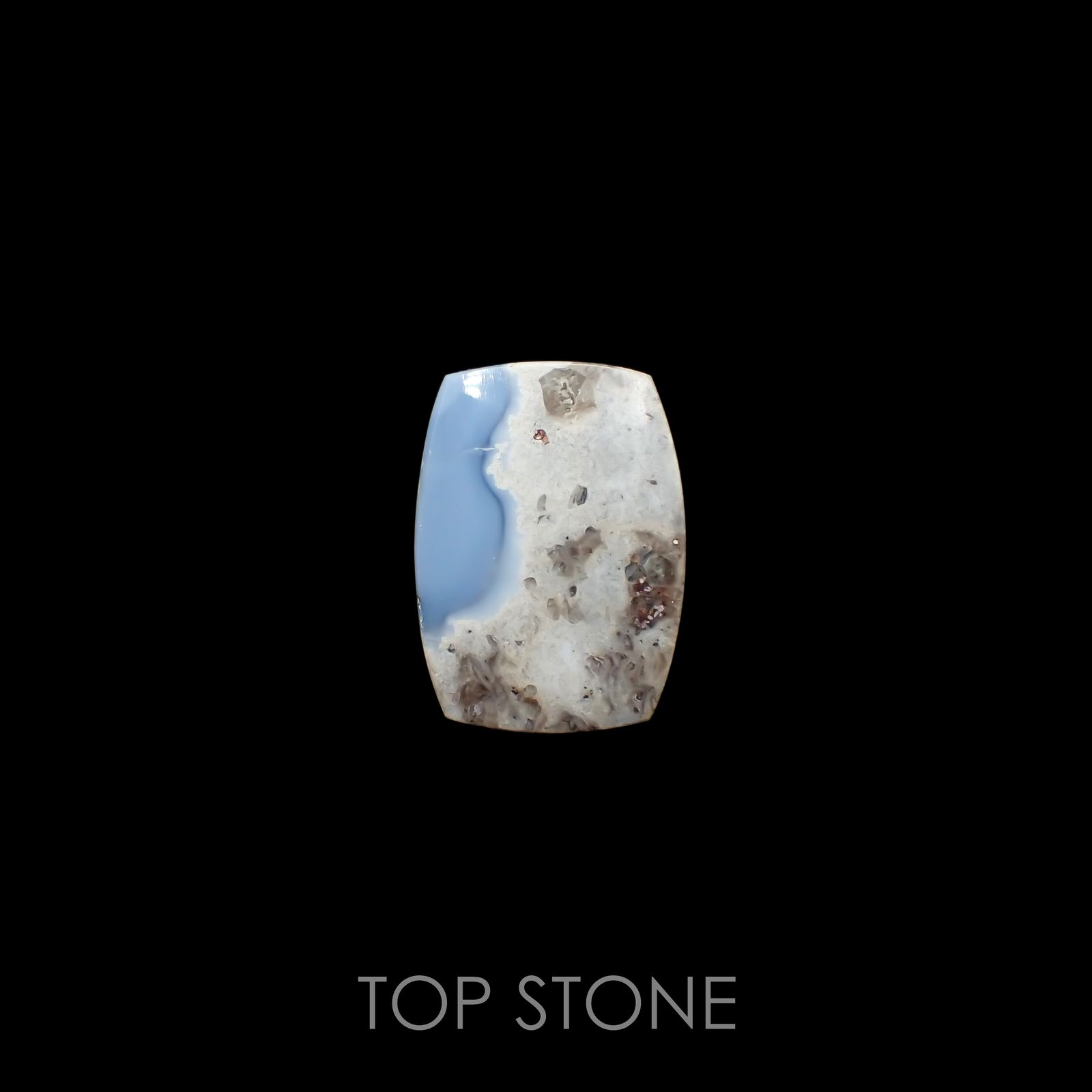 マトリックスブルーオパール アメリカ・オレゴン州産 15.55ct[220917803]21.8x16mm前後