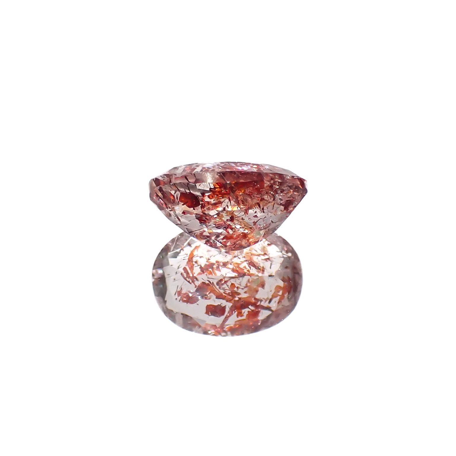 ファイヤークォーツ ナイジェリア産 1.46ct[230421748]8.6x6.5mm前後