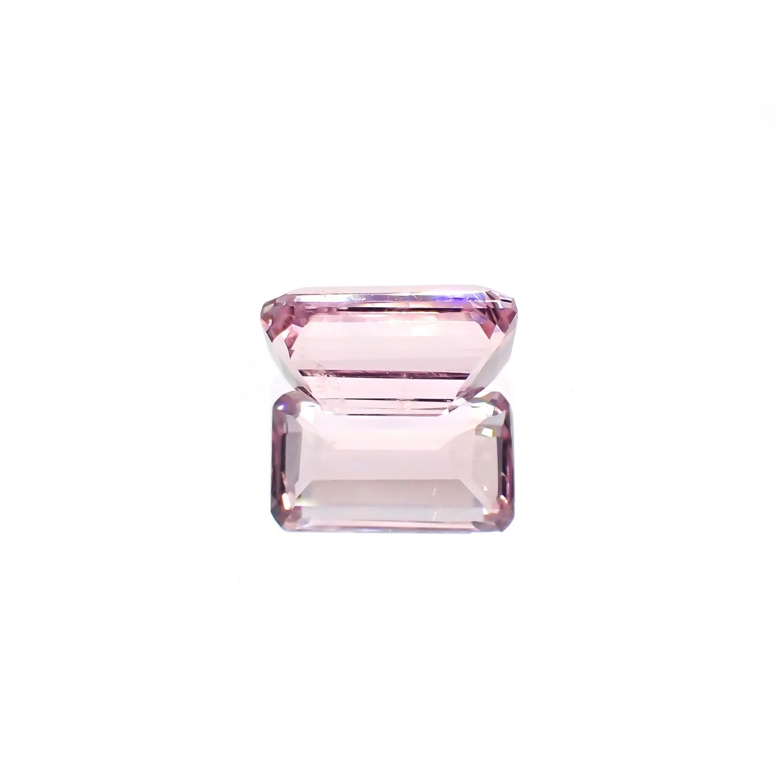 モルガナイト(宝石名モルガナイト)ナイジェリア産 識別済 1.41ct / 8.6x5.1mm前後 [231124113]