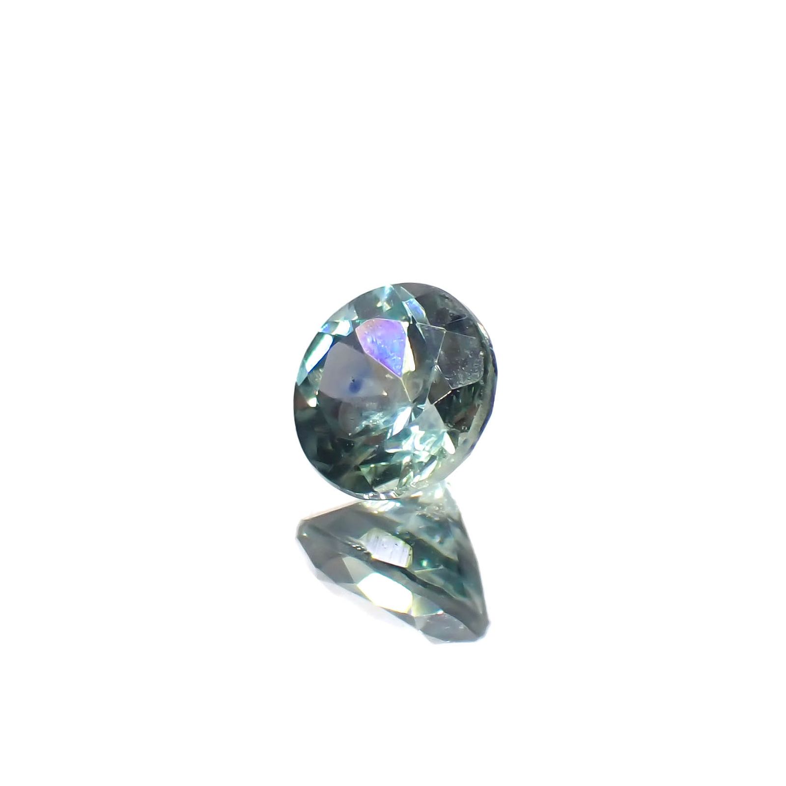 モンタナサファイア アメリカ・モンタナ州産 0.33ct[230823030]3.9x3.9mm前後