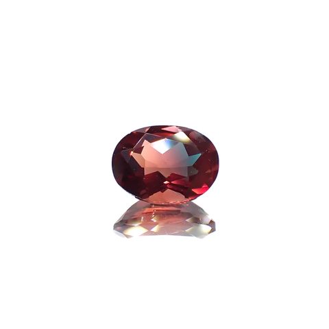 バイカラーアンデシン モンゴル産 1.12ct[230421495]8x6mm前後