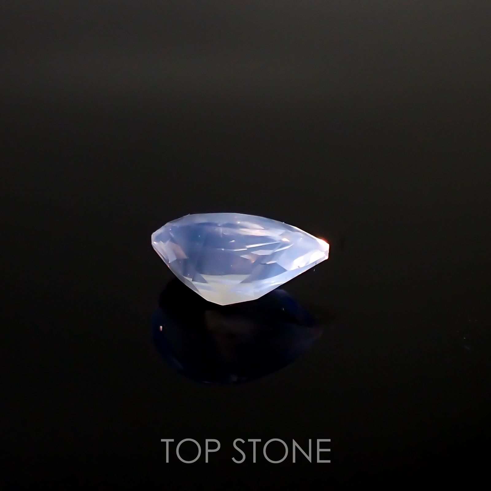 ムーンストーン(宝石名ムーンストーン)インド/スリランカ産 0.58ct 識別済[220515800]7x5mm前後