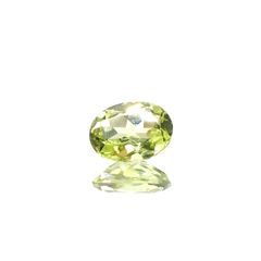 パロットクリソベリル(宝石名クリソベリル)インド産 0.33ct 識別済[240627987]4.9x3.7mm前後