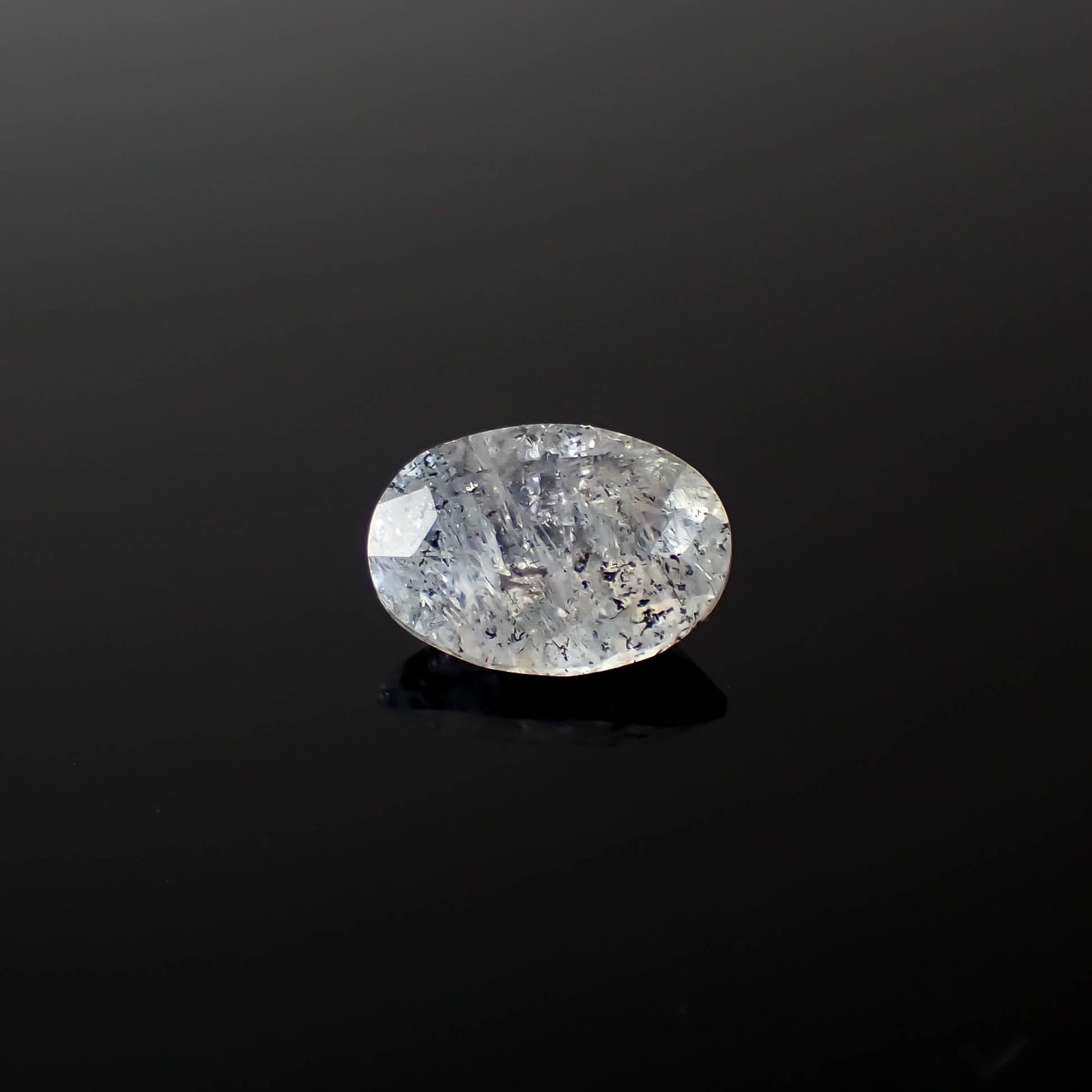 モスアクアマリン ブラジル産 3.08ct[240226053]11.8x8.5mm前後
