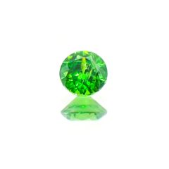デマントイドガーネット(宝石名デマントイド・ガーネット)  ロシア産 0.139ct ソ付(彩珠)[210410509]3×3mm前後