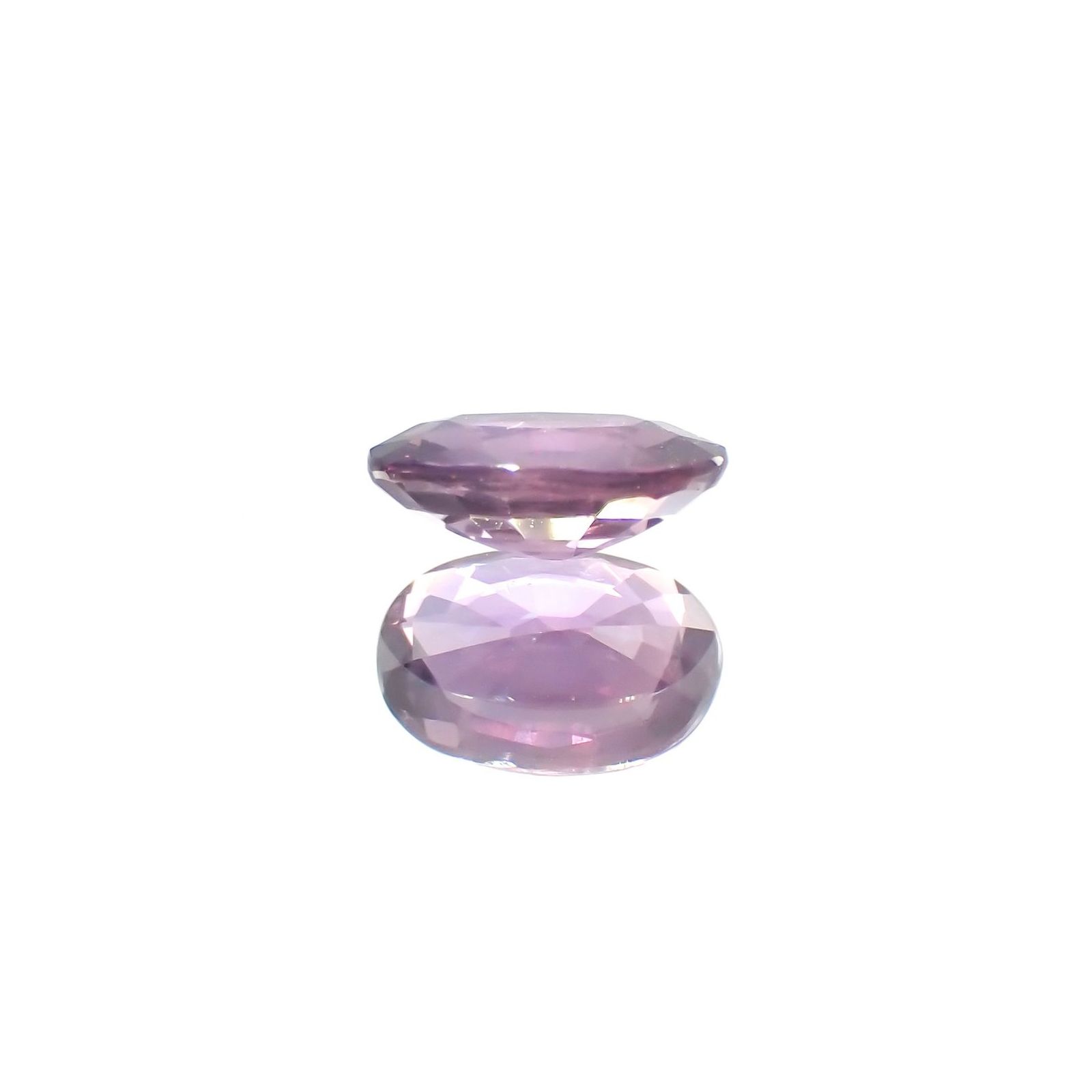 バイカラーサファイア(宝石名バイカラー・サファイア) マダガスカル/タンザニア産 識別済 0.84ct / 7x4.9mm前後 [210812484]