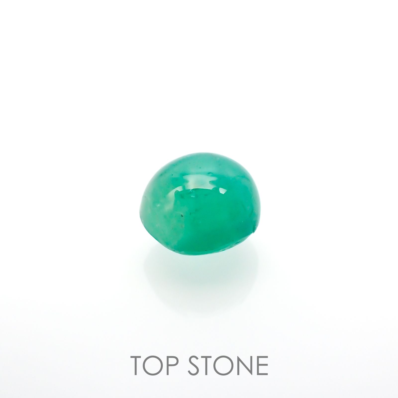 エメラルドキャッツアイ(宝石名エメラルド)コロンビア産 1.47ct 識別済[220115184]6.2x6.2mm前後